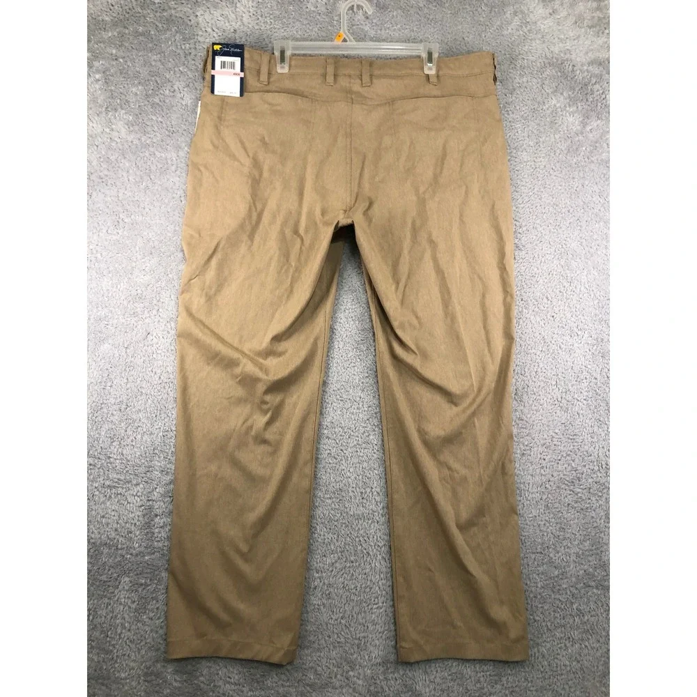 Jack Nicklaus Pants Men 40x30 Chinchilla NWT Golf Stretch Performance UPF 50